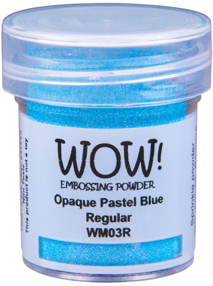 Puder do embossingu - Wow! - Opaque Pastel Blue