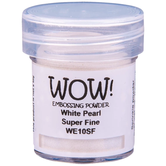 Puder do embossingu - Wow! - Pearlescents - White Pearl