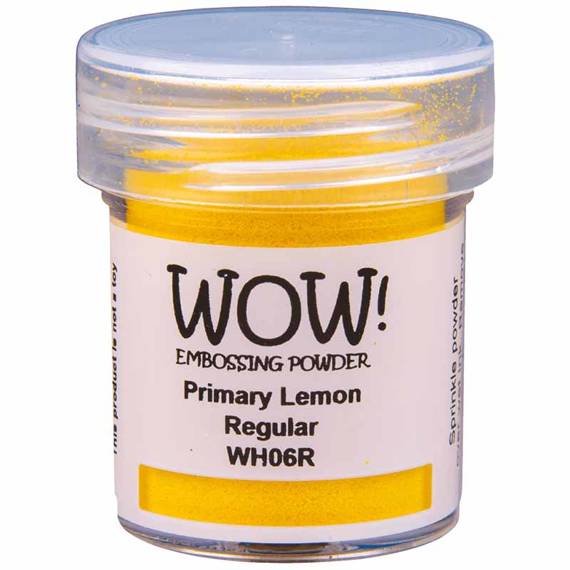 Puder do embossingu - Wow! - Primary Lemon