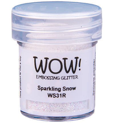 Puder do embossingu z brokatem - Wow! - Sparkling Snow