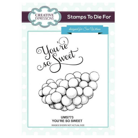 Stempel - Creative Expressions - You're So Sweet - cukierki