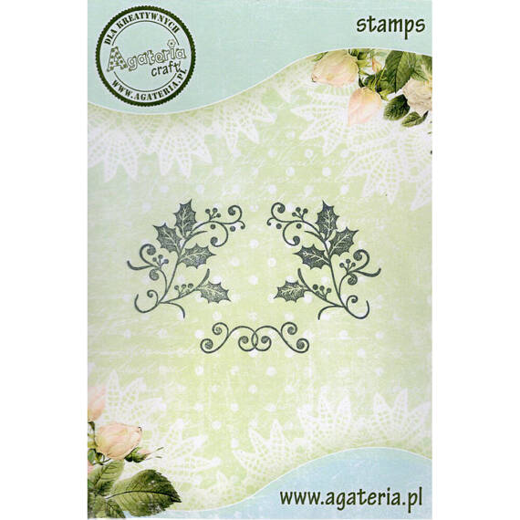 Stempel - Dekory Ostrokrzew - Agateria