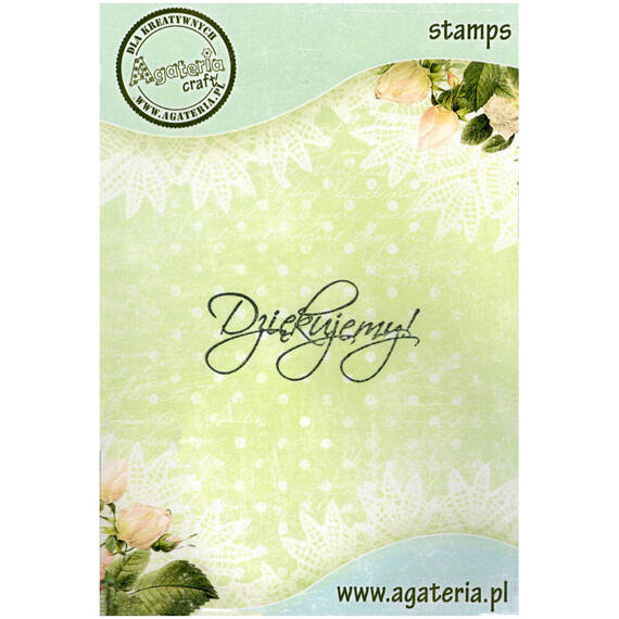 Stempel - Dziękujemy! - Agateria