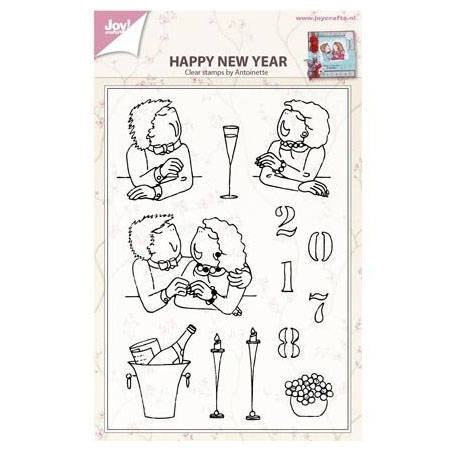 Stempel - Joy!Crafts - 6410/0432 Happy New Year