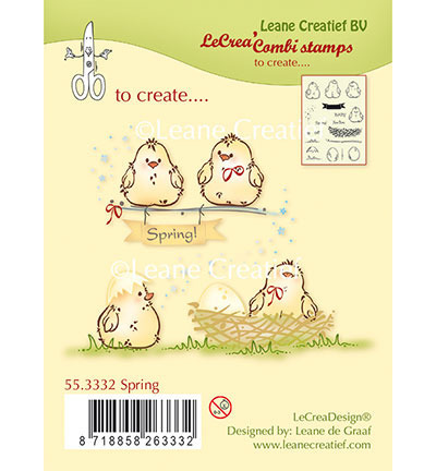 Stempel - Leane - Spring - kurczaczki jajka