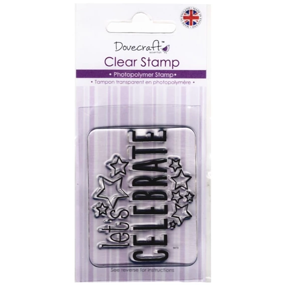 Stempel - Let's celebrate - Dovecraft DCCS030