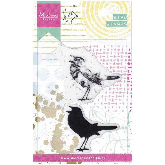 Stempel - Marianne Design - Tiny's birds 2 - ptaszek