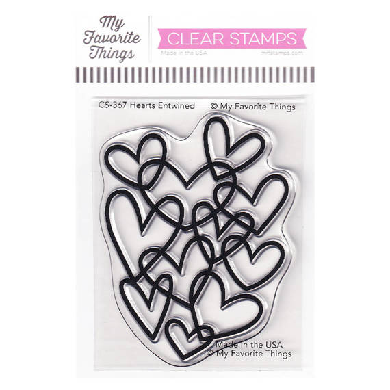 Stempel - My Favorite Things - Hearts Entwined serca