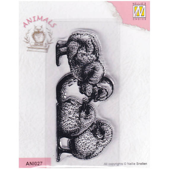 Stempel - Nellie`s - ANI027 kurczaczki