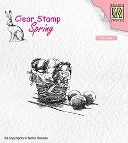 Stempel - Nellie`s Choice - SPCS012 jajka w  koszyczku