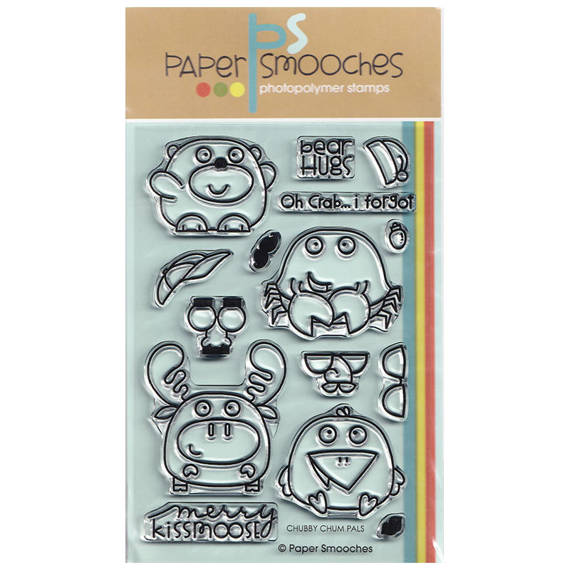 Stempel - Paper Smooches - Chubby Chum Pals - zwierzątka