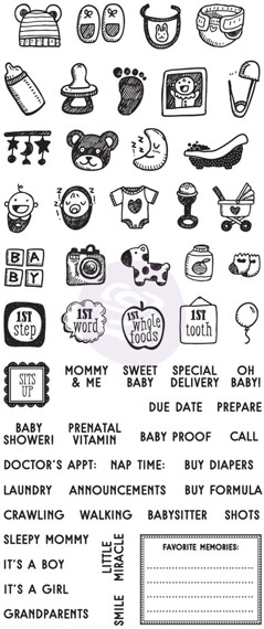 Stempel - Prima - Baby