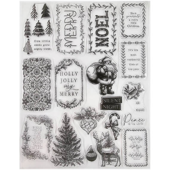 Stempel - Prima - Merry & Bright Tags