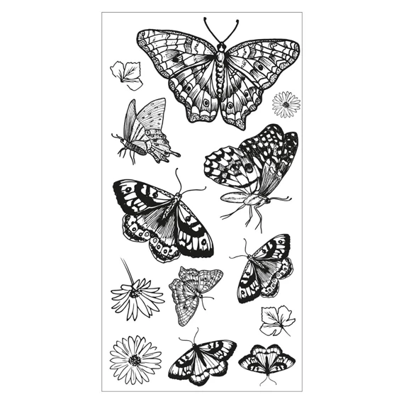 Stempel Sizzix - Nature Butterflies motyle