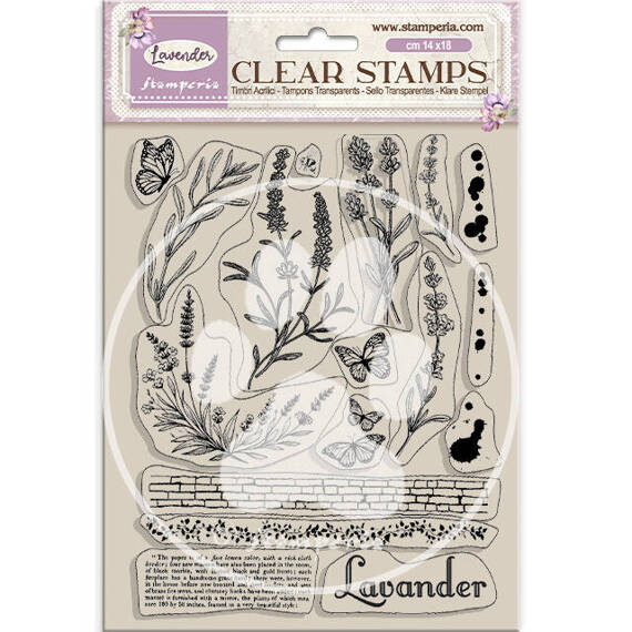 Stempel - Stamperia - Lavender