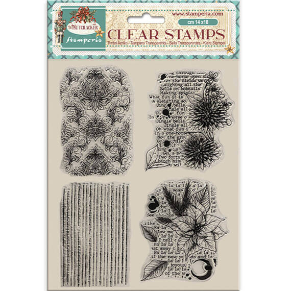 Stempel - Stamperia - Nutcracker gwiazda betlejemska