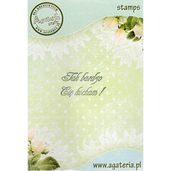 Stempel - Tak bardzo Cię kocham - Agateria