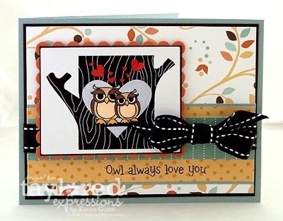 Stempel - Taylored Expressions - Animals in Love - Owls / sowy