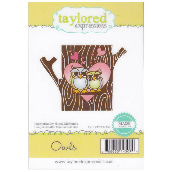 Stempel - Taylored Expressions - Animals in Love - Owls / sowy