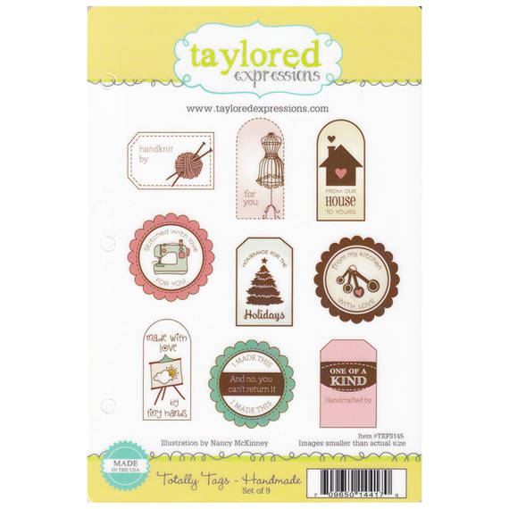 Stempel - Taylored Expressions - Totally Tags Handmade