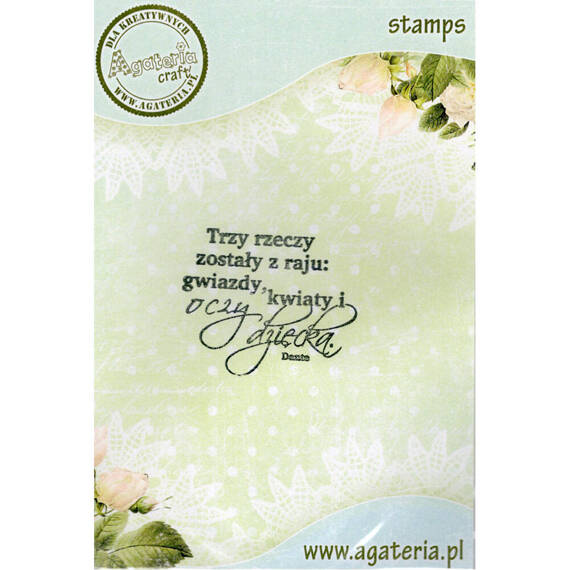 Stempel - Trzy rzeczy zostały z raju - Agateria 7822089