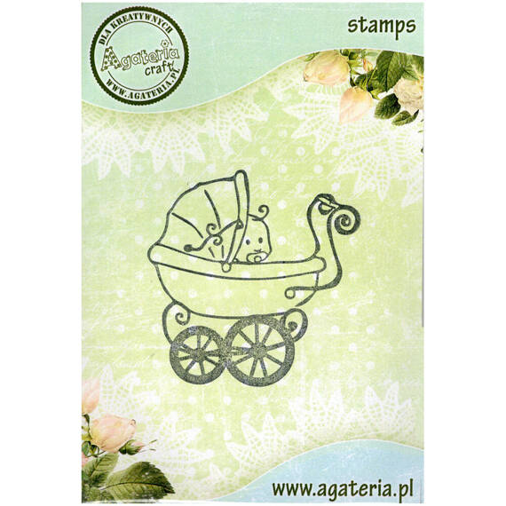 Stempel - Wózeczek - Agateria