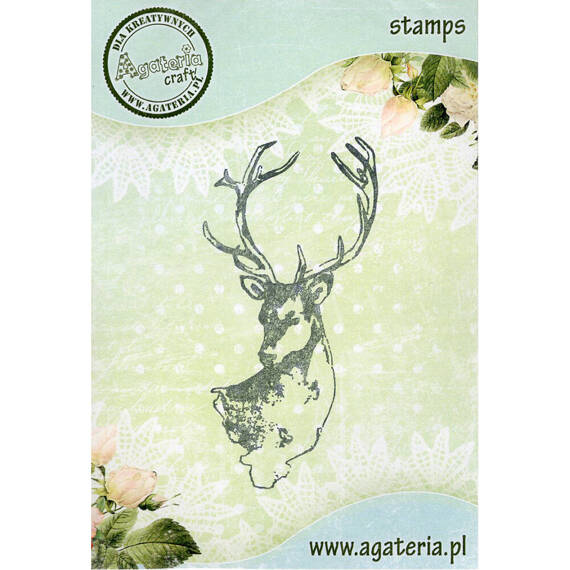 Stempel polimerowy - Christmas Time - Jelonek - Agateria