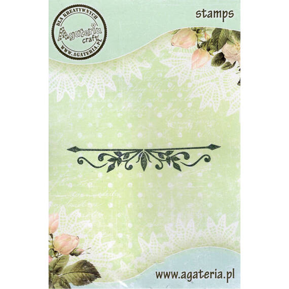 Stempel polimerowy - Dekor 1 - Agateria 