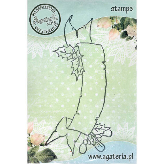 Stempel polimerowy - Szarfa 2 - Agateria