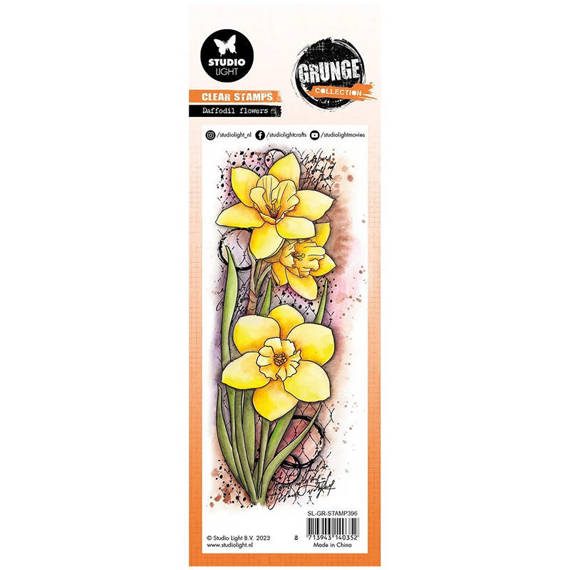 Stempel przezroczysty - StudioLight - Daffodil flowers żonkil