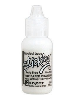 Stickles - Klej z brokatem - Frosted Lace (18 ml) SGG20592