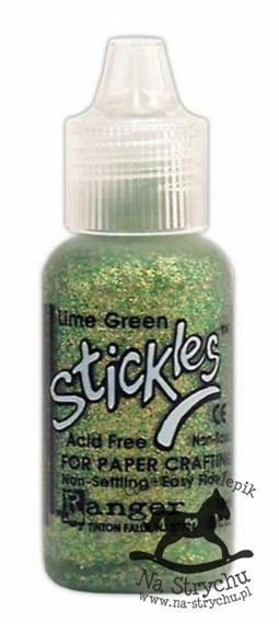 Stickles - Klej z brokatem - Lime Green - zielony