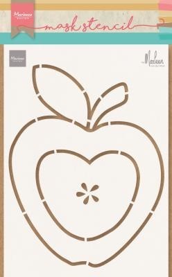 Szablon - Marianne Design - Apple by Marleen - jabłko