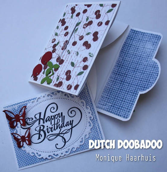 Szablon do odrysowania i wycinania Dutch Doobadoo - koperta