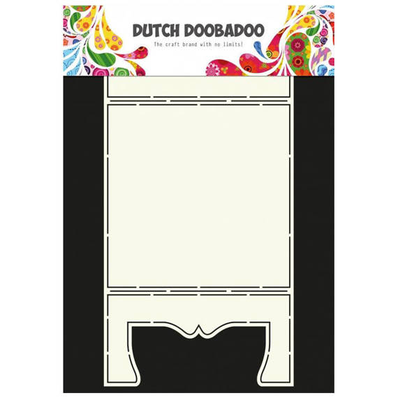 Szablon do odrysowania i wycinania Dutch Doobadoo - ozdobna baza kartki