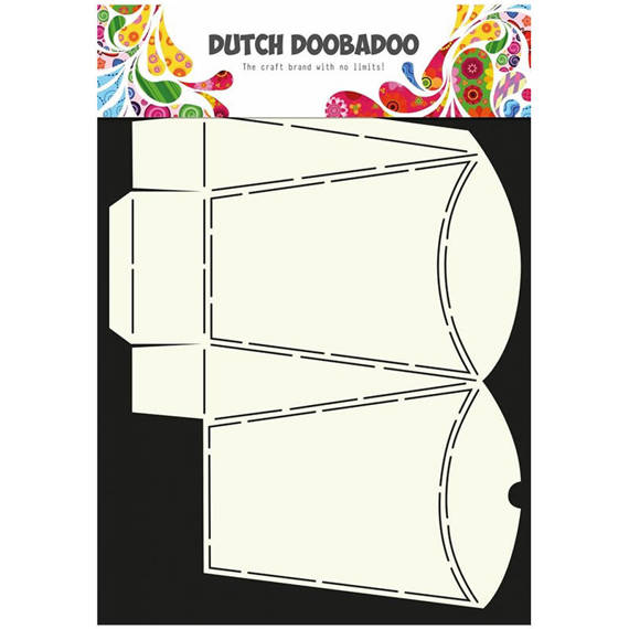 Szablon do odrysowania i wycinania Dutch Doobadoo - pudełko / torebka