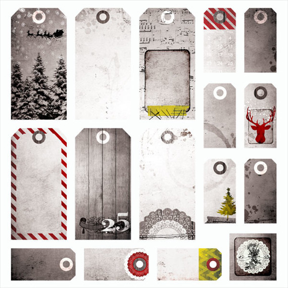 Tagi 30x30 - Yuletide - 7 Dots Studio