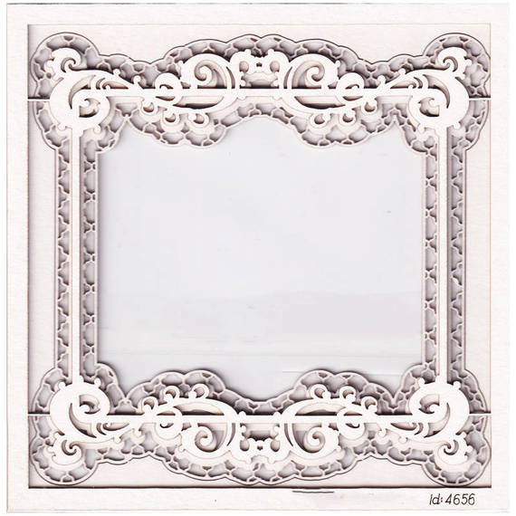 Tekturka - Fantasma - 2-layers square frame - dwuwarstwowa ramka kwadratowa  - Scrapiniec