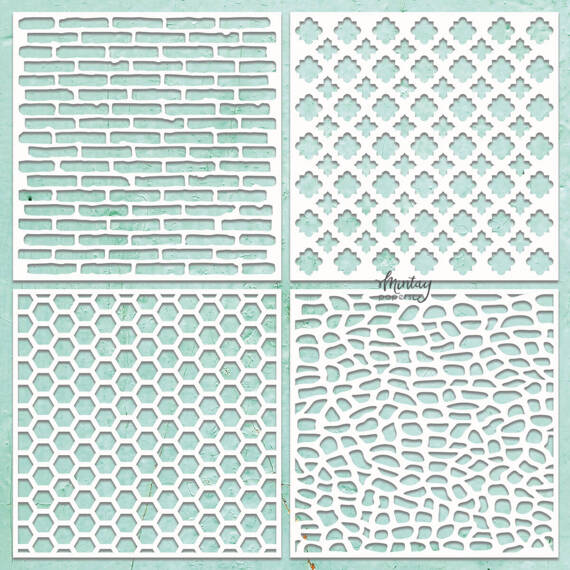 Tekturki Mintay Chippies - Dekor - Pattern 1