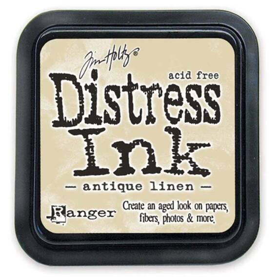 Tusz Distress Ink Pad - Ranger - Tim Holtz - Antique Linen