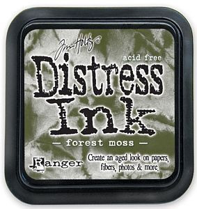 Tusz Distress Ink Pad - Ranger - Tim Holtz - Forest Moss