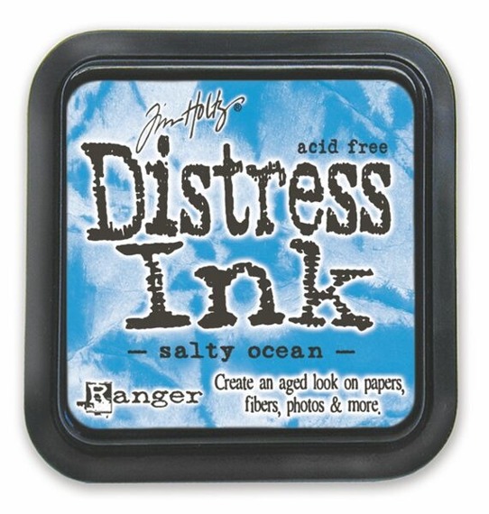 Tusz Distress Ink Pad - Ranger - Tim Holtz - Salty Ocean