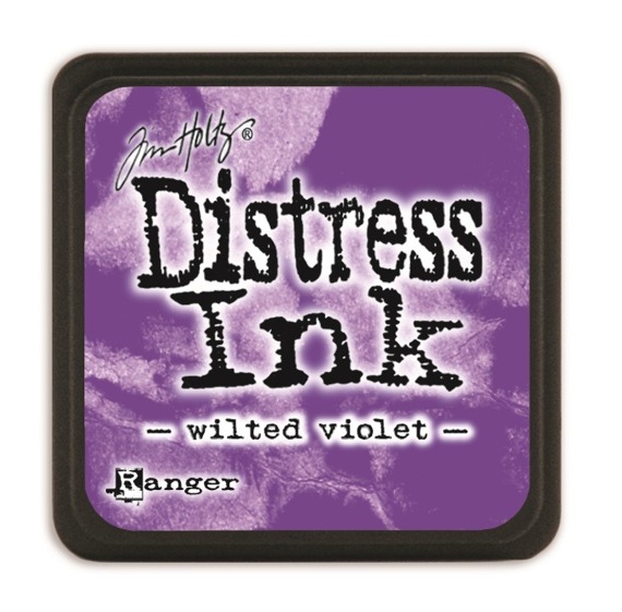 Tusz Distress Mini Pad - Ranger - Wilted Violet