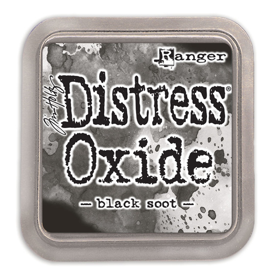 Tusz Distress Oxide - Tim Holtz - Black Soot
