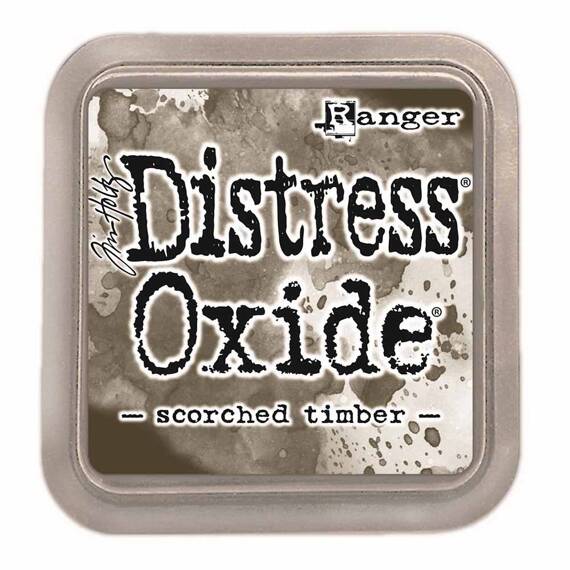 Tusz Distress Oxide - Tim Holtz - Scorched Timber - Ranger Ink