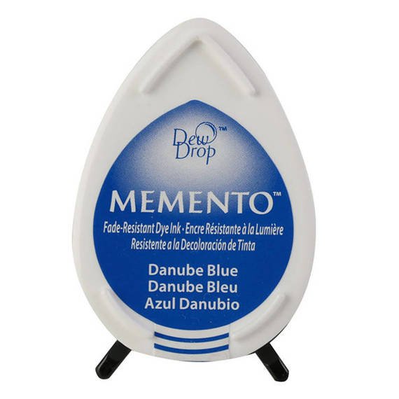 Tusz Memento Dew Drop - Danube Blue - Tsukineko niebieski