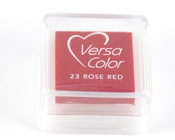 Tusz pigmentowy VersaColor Small - Rose Red - czerwona róża