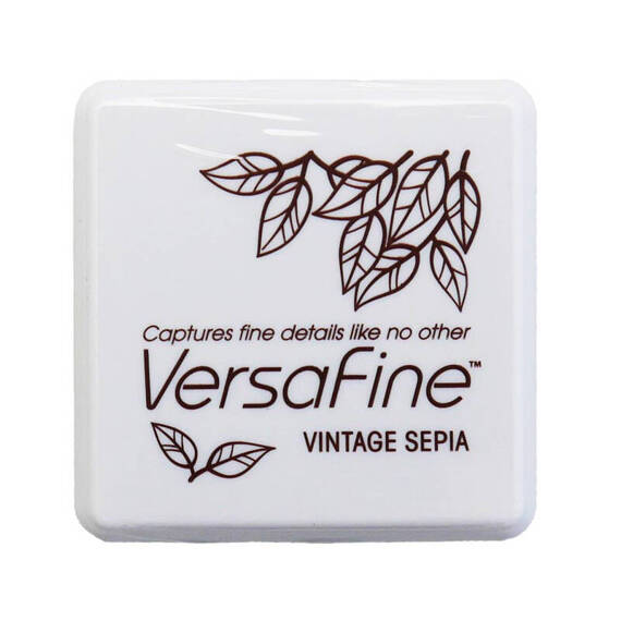 Tusz pigmentowy na bazie oleju - VersaFine Small - Vintage Sepia