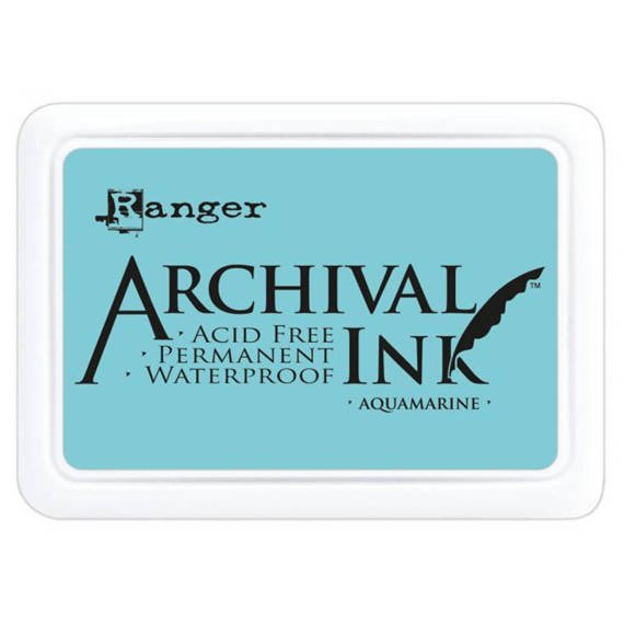 Tusz wodoodporny Archival Pad - Ranger - Aquamarine