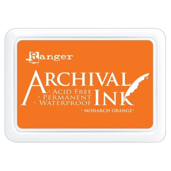 Tusz wodoodporny Archival Pad - Ranger - Monarch Orange